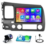 Inefala 2+64G Screen For Honda Civic 2006-2011 Carplay Radio Android 15 S.... Fixed Price $153.11.