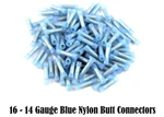 Install Bay BNBC-1 / Blue Nylon Butt Connectors 16-14 Gauge Package Of 1000. Fixed Price $72.95.