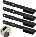 4-PACK Vehicle-side 4-PIN Flat Trailer Wiring Harness Connector Dust Cover -.... Fixed Price $10.36.
