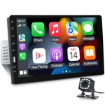 Nhopeew 9" Single Din Stereo Apple Carplay Android. Fixed Price $104.99.