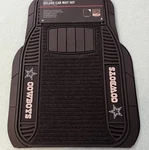 Fanmats 13497 Dallas Cowboys 2 Piece Deluxe Car Set. Fixed Price $55.00.