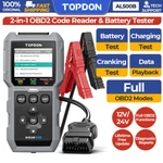 2025 Topdon AL500B OBD2 Scanner And Battery Tester In 1 Code Reader For Cars. Fixed Price $65.99.