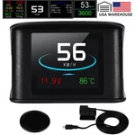OBD2 Car Hud Head Up Display Km/h Mph Overspeed Warning Water Temperature. Fixed Price $35.99.