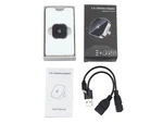 CP21 2-IN-1 Carplay Android Auto Easy Setup Wired Wireless Adapter Silver. Fixed Price $21.61.