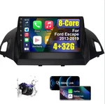 Fiuful 4+32G T8 Core Radio Stereo, Wireless Carplay,for Ford Escape 2013-2019. Fixed Price $125.00.