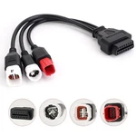 3-IN-1 OBD2 Diagnostic Adapter For Yamaha Kline EURO5 Motorcycle Honda Crf Kt.... Fixed Price $39.36.