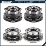 4PCS Front & Rear Wheel Hub Bearing Assembly For 2014-2023 Jeep Cherokee 4WD Awd. Fixed Price $134.95.