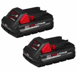 Milwaukee 48-11-1837 M18 Redlithium High Output CP3.0 Battery 2-PACK. Fixed Price $179.99.