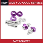 M6 Purple Metal Cone Head License Plate Frame Nuts Screws 5 Pcs For Motorbike. Fixed Price $14.29.
