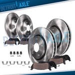 Front Rear Brake Rotors Ceramic Pads For 2011 2012 Acura Tsx Honda Accord. Fixed Price $165.31.