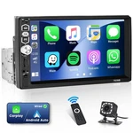 7 Inch Carplay Single Touchscreen Radio: Android Auto 1 Din.... Fixed Price $72.27.