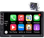 Hikity 7INCH Double Din Car Stereo Radio Gps Mirror Link Player Backup Camera. Fixed Price $50.00.