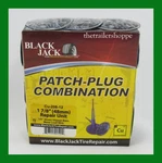 Blackjack Tire Repair Plug Patch Combination 7/8" Round 1/4" Stem 12 Pc. Fixed Price $22.95.