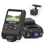 Nexpow Dual Dash Front And Rear, 1080P Full Hd Camera. Fixed Price $18.00.