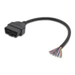 Obdii J1962 16 Pins Male Connector Open Plug Wire, 30CM/12 XXCQ-THP-270. Fixed Price $13.44.