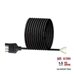 16 Awg 4 Flat Pin Trailer Wiring Harness Kit Pure Copper 180". Fixed Price $31.87.