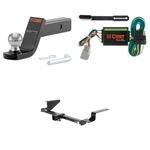 Curt Class Towing Kit Trailer Hitch, Wiring, Ball Mount - 13535, 55336, 45154. Fixed Price $334.99.