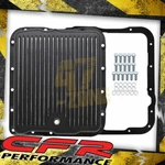 For Chevy Gm 700R4 4L60E 4L65E Aluminum Transmission Pan Kit Deep Finned Black. Fixed Price $126.53.