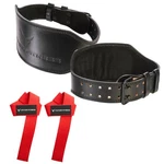 Victor Fitness Vtbbks Small Belt + 24" Red Wrist Straps Combo. Fixed Price $40.98.