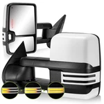 Switchback Tow Mirrors For 2007-2013 Chevy Silverado Avalanche Suburban Tahoe.... Fixed Price $416.05.