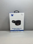 Just Wireless Bluetooth Fm Transmitter Type And Usb-a Charging Port Bass. Fixed Price $11.00.