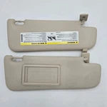 Oem Mopar Sun Visors Pair Beige Tan 04680652AA Driver Passenger. Fixed Price $79.99.