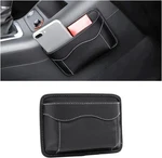 Car Seat Side Pocket Organizer, Pu Leather Mini Storage Bag For Auto Black. Fixed Price $20.41.