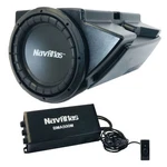 Navatlas NRZ10BPK Underdash 10" Waterproof Subwoofer With Mono Block Amplifier. Fixed Price $658.00.