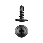 #8 X 1/2" Steel Black Coarse Phillips Washer Head Sae Screws 500 Pieces. Fixed Price $31.73.