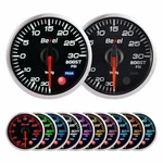 Bezel Boost Gauge Kit -30INHG 30PSI Black Indash Brushless Series 2-1/16''. Fixed Price $72.01.
