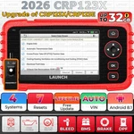 Launch CRP123X OBD2 Scanner Abs Srs Code Reader Check Engine Car Diagnostic Tool. Fixed Price $138.84.