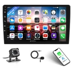 Amprime Android Double Din Stereo With Apple Carplay 10.1'' Touchscreen C.... Fixed Price $118.43.