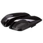 Kicker 2014 Harley Vivid Black Saddlebag Lids 6X9 Speaker Design 46HDBLVB. Fixed Price $699.99.