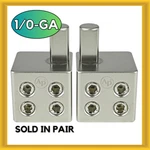 Audiopipe PB-P108 1/0-GA Amp Input Reducer With Offset Stub Aluminum Alloy. Fixed Price $21.99.