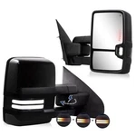 Power Folding Towing Mirror Compatible With 2014-2018 Chevy Silverado Black. Fixed Price $482.29.