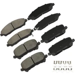 Cciyu D1723 & D1724 Front Rear Ceramic Disc Brake Pads Kit For Acura Mdx 20.... Fixed Price $90.48.