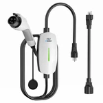 Charger Portable 25FT Cable 16A 240V J1772 Nema White EV-ACS1601U Electric. Fixed Price $209.99.