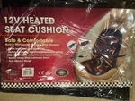 12V Heated Seat Cushion Comfortable Thermostat & Back 96CM X 45CM New. Fixed Price $26.99.