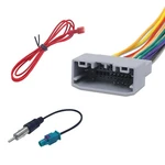 Tesnaao 3 Pcs Car Radio Stereo Wiring Harness Connector, Durable Vehicle Dvd .... Fixed Price $32.82.