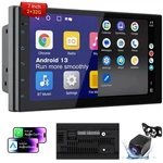 Haudio Double Din Stereo With 7 Inch Hd Touchscreen, Wireless Carplay & A.... Fixed Price $108.74.