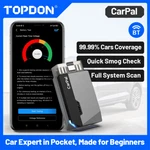 2026 Topdon Carpal OBD2 Scanner Engine Abs Srs Sas Epb Diagnostic Tool. Fixed Price $35.99.