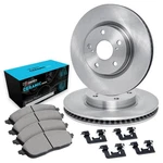 R1 Concepts Front Brake Kit For 2017-2022 Honda Cr-v Blank Rotors Cer.... Fixed Price $220.67.