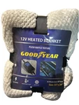 Brand New Goodyear 12VOLT Heated Travel Car Blanket Size 55IN X 39IN. Fixed Price $18.69.