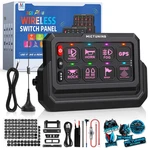 Mictuning P1S-W Gang Rgb Wireless Switch Panel, 328FT 433MHZ Remote Range. Fixed Price $129.59.
