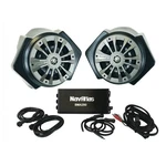 Navatlas NRZ7PK 6.5" Speaker Pod System W/ 300W Amp For Polaris Rzr 2016-2020. Fixed Price $260.50.