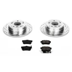 Power Stop Z23 Rear Brake Pads & Rotor Kit. Fixed Price $145.64.