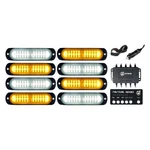Xprite Tactical 12 Series 4.25" White/amber Bolt-on Led Strobe Lights. Fixed Price $85.20.