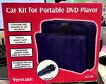 New! Still Original Box! Venturer ACC100 Car Kit For Portable Dvd Player. Fixed Price $29.95.