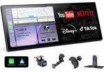 Wonsidary 11.26" Wireless Carplay Screen For Car,portable & Android.... Fixed Price $187.14.