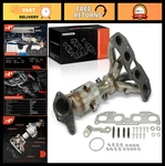 Direct-fit Exhaust Manifold Catalytic Converter Kit For Nissan Rogue 2008-2015,. Fixed Price $337.99.